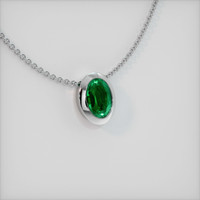 Emerald Pendant 1.84 Ct. 18K White Gold Preview