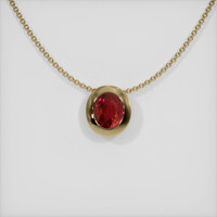 Ruby Pendant 0.99 Ct. 14K Yellow Gold Preview