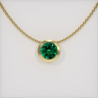 Emerald Pendant 1.74 Ct. 18K Yellow Gold Preview