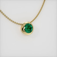 Emerald Pendant 1.74 Ct. 18K Yellow Gold Preview