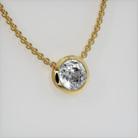 5.38 Ct. Gemstone Pendant, 18K Yellow Gold 2