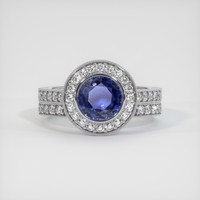 1.82 Ct. Sapphire Ring, Platinum 950 1