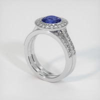 1.82 Ct. Sapphire Ring, Platinum 950 2