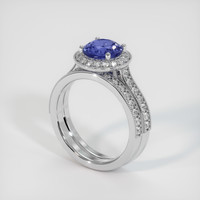 1.82 Ct. Sapphire Ring, Platinum 950 2