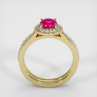 1.69 Ct. Ruby Ring, 14K Yellow Gold 3