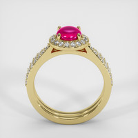 1.69 Ct. Ruby Ring, 18K Yellow Gold 3