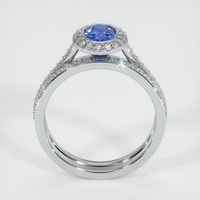 0.79 Ct. Sapphire Ring, Platinum 950 3