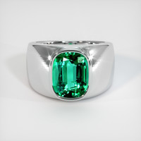 Men's Emerald Ring 3.30 Ct., Platinum 950 Preview