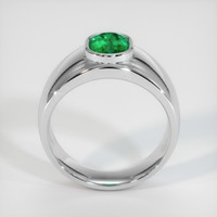 1.08 Ct. Emerald Ring, Platinum 950 3