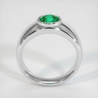 0.83 Ct. Emerald Ring, Platinum 950 3