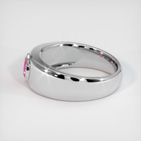 1.67 Ct. Pink Sapphire Ring, Platinum 950 4