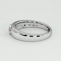 0.50 Ct. Ruby Ring, Platinum 950 4