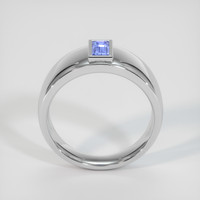 0.58 Ct. Blue Sapphire Ring, Platinum 950 3