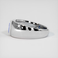 0.58 Ct. Blue Sapphire Ring, Platinum 950 4