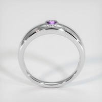 0.23 Ct. Purple Sapphire Ring, Platinum 950 3