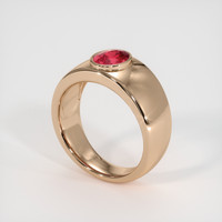 1.24 Ct. Gemstone Ring, 14K Rose Gold 2