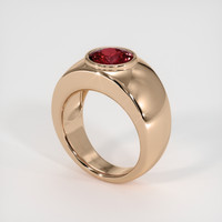 2.15 Ct. Gemstone Ring, 14K Rose Gold 2