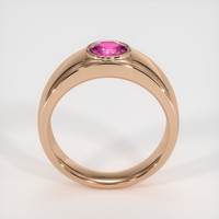 1.67 Ct. Pink Sapphire Ring, 14K Rose Gold 3