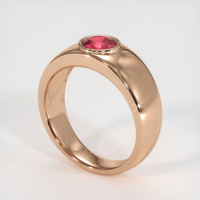 3.07 Ct. Sapphire Ring, 14K Rose Gold 2