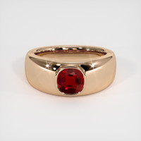 1.31 Ct. Ruby Ring, 14K Rose Gold 1