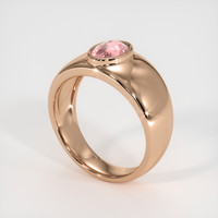 1.12 Ct. Sapphire Ring, 18K Rose Gold 2
