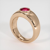 1.51 Ct. Ruby Ring, 18K Rose Gold 2