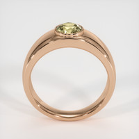 0.83 Ct. Sapphire Ring, 18K Rose Gold 3