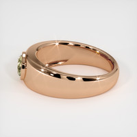 0.83 Ct. Sapphire Ring, 18K Rose Gold 4