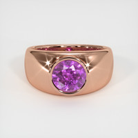 3.01 Ct. Sapphire Ring, 18K Rose Gold 1