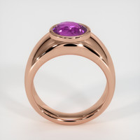 3.01 Ct. Sapphire Ring, 18K Rose Gold 3