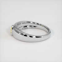 0.48 Ct. Yellow Sapphire Ring, 10K White Gold 4
