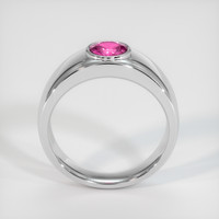 1.67 Ct. Pink Sapphire Ring, 14K White Gold 3