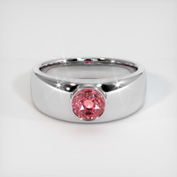 3.07 Ct. Sapphire Ring, 14K White Gold 1