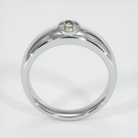 0.57 Ct. Sapphire Ring, 14K White Gold 3