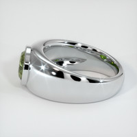 2.58 Ct. Sapphire Ring, 14K White Gold 4