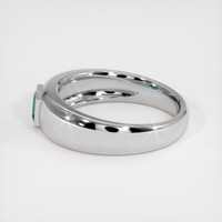 0.60 Ct. Sapphire Ring, 14K White Gold 4