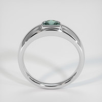 0.63 Ct. Sapphire Ring, 18K White Gold 3