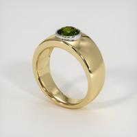 1.37 Ct. Gemstone Ring, 14K White & Yellow 2