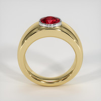 1.49 Ct. Ruby Ring, 14K White & Yellow 3