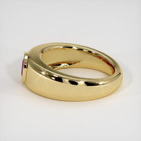 1.03 Ct. Pinkish Red Ruby Ring, 10K Yellow Gold 4