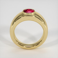 1.51 Ct. Purplish Red Ruby Ring, 10K Yellow Gold 3