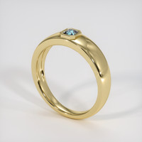 0.23 Ct. Gemstone Ring, 14K Yellow Gold 2