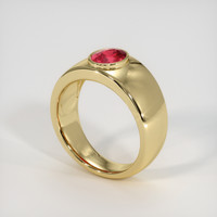 1.24 Ct. Gemstone Ring, 14K Yellow Gold 2