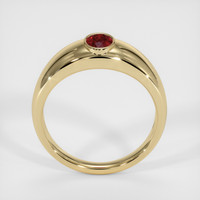 0.61 Ct. Ruby  Ring - 14K Yellow Gold