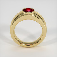 1.31 Ct. Ruby Ring, 14K Yellow Gold 3