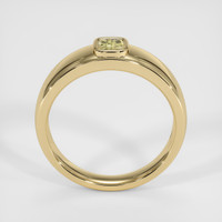 0.50 Ct. Sapphire Ring, 14K Yellow Gold 3