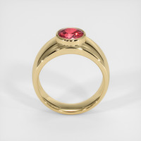 2.04 Ct. Padparadscha Sapphire Ring, 14K Yellow Gold 2