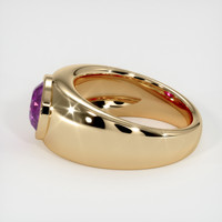 3.01 Ct. Purple Sapphire Ring, 14K Yellow Gold 4