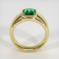 1.43 Ct. Emerald Ring, 18K Yellow Gold 3