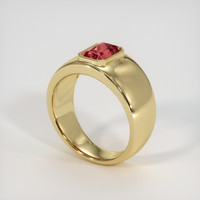 1.09 Ct. Gemstone Ring, 18K Yellow Gold 2